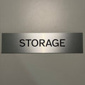 Storage Sign 8"x2"