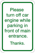 Alum 050 Turn off Engine 12"x18"