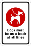 Alum 050 Pet on Leash 12"x18"