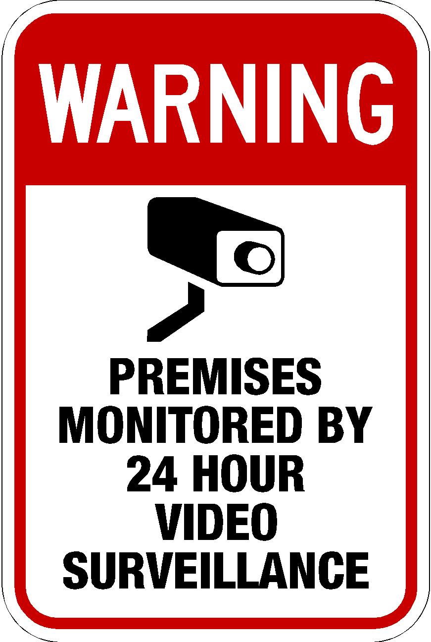 Alum 050 Video Surveillance 12"x18"
